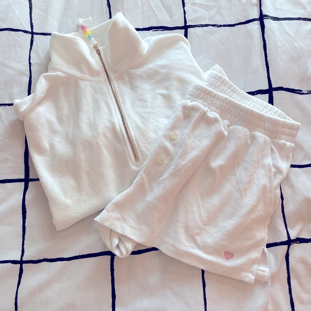 Stoney Clover x Target sweatshirt and shorts